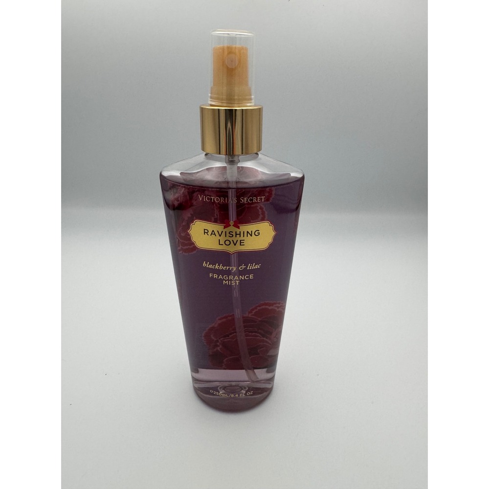 RARE Victoria's Secret Ravishing Love Fragrance Mist 8.4 fl oz Blackberry Lilac - Picture 4 of 4